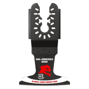 Diablo Universal Fit Bi-Metal Oscillating Blade for Nail-Embedded Wood 2-1/2"