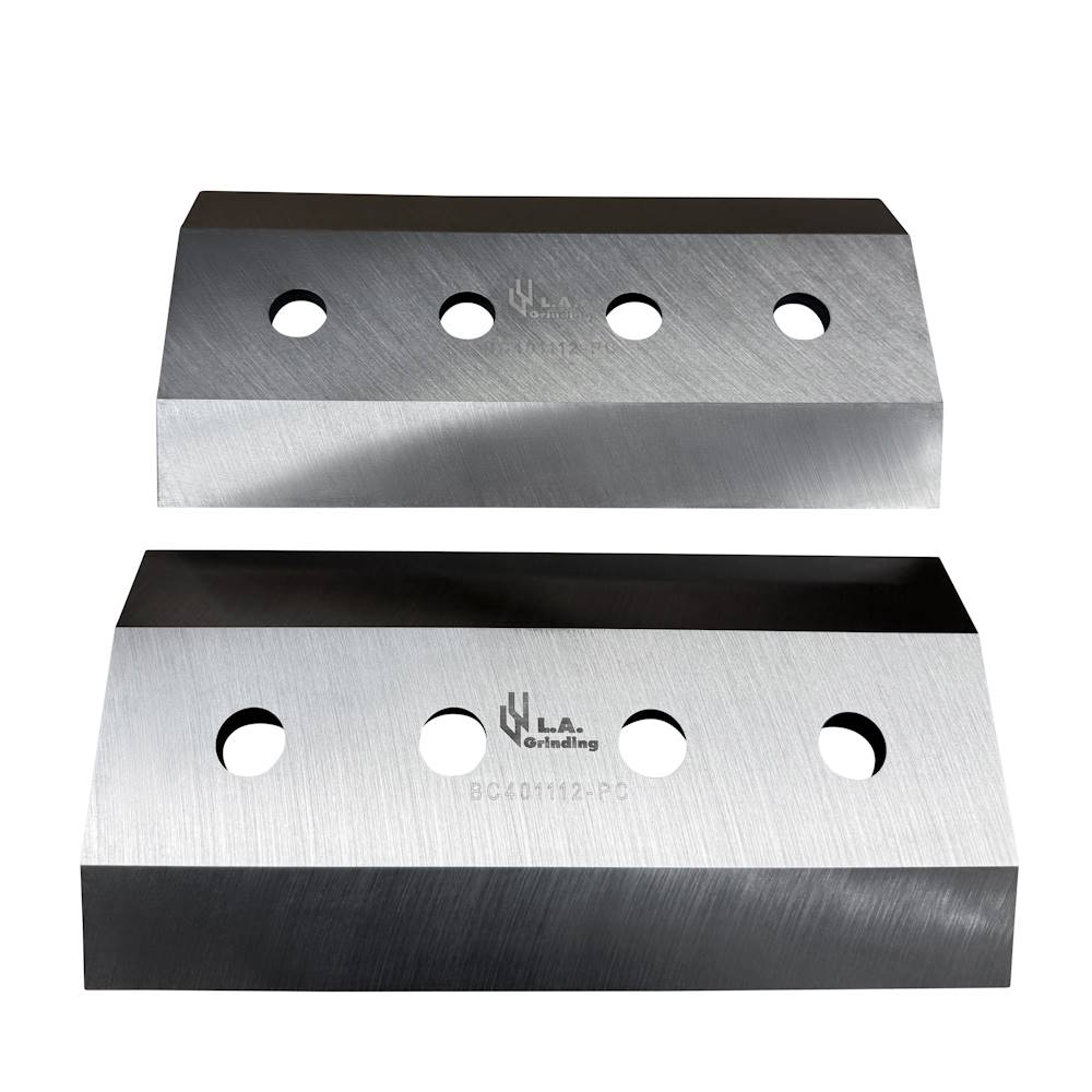 Brush chipper knives