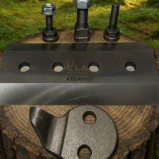Chipper knife fitting