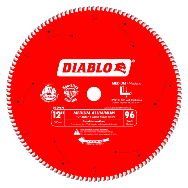 Freud and Diablo carbide tipped saw blades